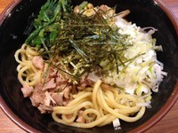 「油そば大」@横浜家系ラーメン 壱角家 平井店の写真