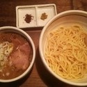 つけ麺(地鶏の味玉付き)(あつもり)