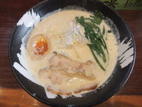 「【限定】初雪（700円）」@こくまろ鶏らーめん 久久の写真