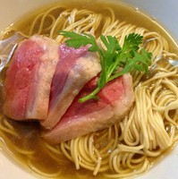 「【５周年限定】鴨中華蕎麦（Ｓ）」@煮干中華ソバ イチカワの写真