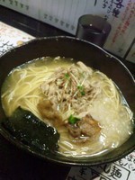 「鶏塩ラーメン大盛り￥850」@麺屋GAKUの写真