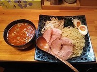 「特辛みそつけめん」@さっぽろラーメン 味七 歌舞伎町店の写真
