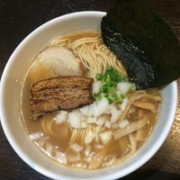 「濃濁煮干麺￥750円」@麺餐 一凜の写真