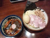 「特製辛つけめん」@煮干中華そば 鈴蘭 新宿店の写真