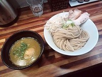 「つけ麺 牡蠣搾り」@鮮魚らーめん 五ノ神水産の写真