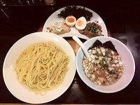 「つけ麺(あつもり)＋烈士盛り」@信濃神麺 烈士洵名の写真