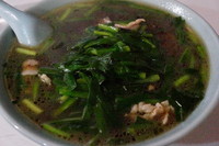 「ニラソバ」@十八番の写真