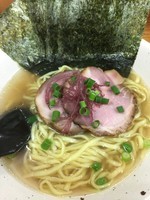 「ホタルイカ塩ラーメン＋海苔」@麺屋 玲の写真