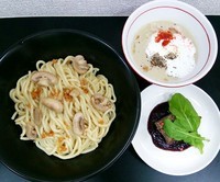 「【限定】マッシュルームつけめん　９５０円」@自家製麺SHINの写真