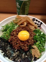 「台湾混ぜそば 大盛」@麺屋 こころ 大岡山本店の写真