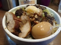 「【限定】辛シビ鶏鶏misoイノジ850円＋味玉(サービス)」@INOSHOWの写真