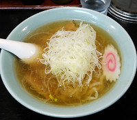 「ネギらーめん￥７５０」@手打ラーメン 蔵八の写真