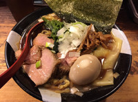 「特製煮干しラーメン（麺かため）」@すごい煮干ラーメン凪 渋谷東口店の写真