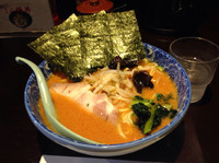 「辛子味噌ラーメン800円」@とんぱた亭 新子安店の写真