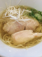 「塩らーめん」@らーめん芝浜の写真