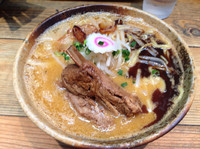 「【限定】肉骨味噌ラーメン 950円」@金澤濃厚中華そば 神仙 池袋店の写真