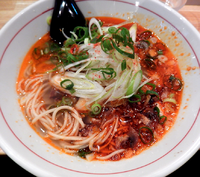 「極選　辛味そば　塩＋味玉(950円）」@地球の中華そばの写真