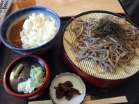 「カレー丼セット800円」@麺工房マルヒデの写真