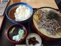 「カレー丼セット800円」@麺工房マルヒデの写真