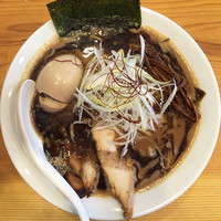 「味噌中華そば（味玉クーポン）」@下町中華そば すずめ食堂の写真