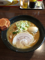 「なまら(味噌)らーめん 700円  味玉 50円」@北海道ラーメン なまら 蒲生店の写真