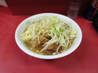 「ぶた5枚入 小ラーメン　ニンニクカラメ」@ラーメン二郎 環七一之江店の写真