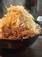 「大ラーメン（750円）」@ラーメン二郎 会津若松駅前店の写真