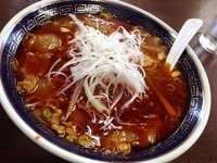 「坦々麺＋半ライス」@江ざわの写真