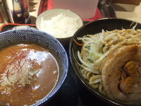 「【２周年記念】カレーチャンコつけ麺　９５０円」@らー麺土俵 鶴嶺峰の写真