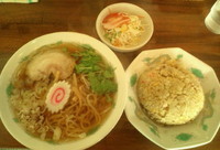 「平日限定ランチメニュー（2.チャーハンセット）900円」@ラーメン雅の写真