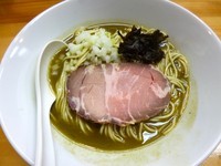 「特濃煮干ソバ黒（800円）」@煮干中華ソバ イチカワの写真