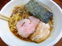「煮干し拉麺手揉みver（850円）」@良温(Ra-on)の写真