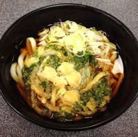 「春菊天（￥400）」@道中そば 大森店の写真