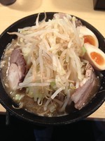 「参○伍郎ラーメン（野菜増し）」@めんや 参○伍の写真