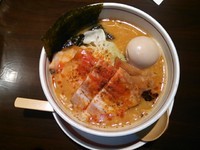 「辛味噌チャーシュー麺（中辛）」@麺肴 ひづきの写真