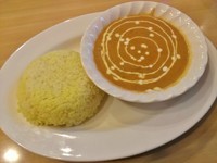 「キーマカレーセット（辛口） \750」@サラダイニングの写真