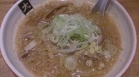 「味噌ラーメン（780円）＋大盛り（100円）」@大島の写真