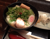 「博多　鶏そば（850円）」@ろくまる 東京駅グランアージュ店の写真