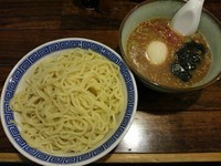 「つけ豚そば　（中）　＋味玉：サービス券」@豚そば 頂の写真