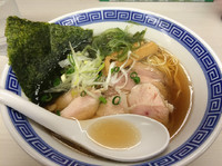 「イサダ中華そば  500円」@濃厚鶏豚骨魚介つけ麺 かず屋の写真