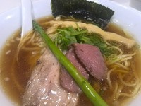 「鶏・煮干SOBA（並）850円」@銀座 篝 ラゾーナ川崎プラザ店の写真