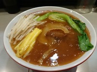 「【限定】ふかひれ姿煮の中華蕎麦1200円」@中華蕎麦 瑞山（ZUIZAN）の写真