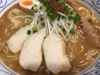 「濃厚あら焼鶏白湯そば(大)」@あら焼鶏白湯 カシムラの写真