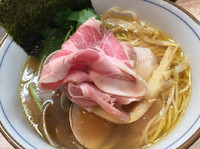 「蛤そば(淡口Ver.)800円」@中華そば 四つ葉の写真