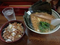 「Cセット　海苔　（７６０円＋１２０円）」@横浜家の写真