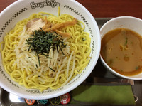 「豚骨醤油つけ麺」@スガキヤ かみしんプラザ店の写真