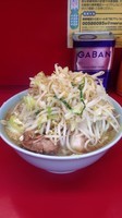「小ラーメン 690円 野菜マシ ニンニク カラメ」@ラーメン二郎 中山駅前店の写真