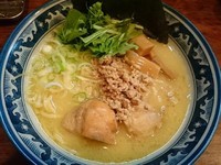 「【限定】濃厚鶏そば（しお） ￥800」@中華そば 旋の写真