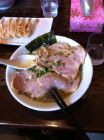 「チャーシューメン」@地鶏中華そば 一本義の写真