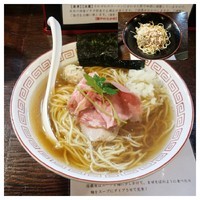 「煮干し醤油らーめん（裏）」@らぁめん小池の写真